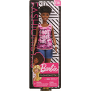 Mattel GHP98 - Barbie Fashionistas Puppe im pinken Camouflage Tanktop