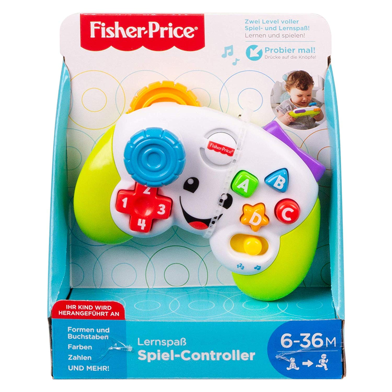 Mattel FWG14 - Fisher-Price Lernspaß Spiel-Controller (D)