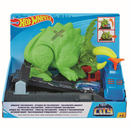 Mattel GBF97 - Hot Wheels City Triceratops-Angriff Spielset