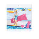 Bestway 44007 - Luftmatratze 183 x 69 cm - Lounge Wassermatratze Wasserliege Pool - Pink