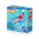 AUSWAHL: Bestway 43028 - Luftmatratze mit Getrnkehalter - Lounge Schwimmsessel fr Pool - Blau