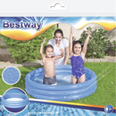 Bestway 51025 - Planschbecken Classic 122 cm - Aufblasbarer Kinderpool Pool - Blau