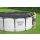 Bestway 58036 - Flowclear Abdeckplane 305 cm - Poolabdeckung Poolplane Steel Frame Fast Set Pool