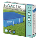 Bestway 58105 - Flowclear Abdeckplane 259 x 170 cm - Poolplane eckig