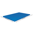 Bestway 58105 - Flowclear Abdeckplane 259 x 170 cm - Poolplane eckig