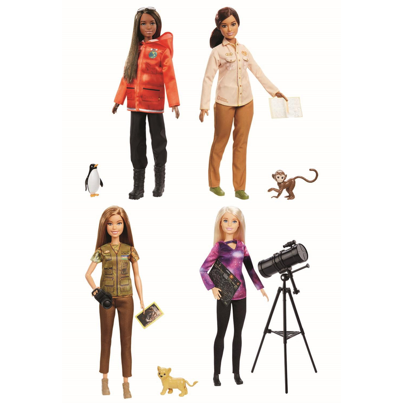 Mattel Barbie National Geographic Meeresbiologin GDM45 