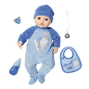 Baby Annabell Alexander 43 cm - Puppenjunge Blau Baby-Puppe mit Zubehör - Zapf