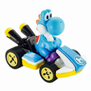 AUSWAHL: Mattel - Hot Wheels Mario Kart 1:64 - Autos Sammel-Figuren Bowser Yoshi Light-Blue Yoshi