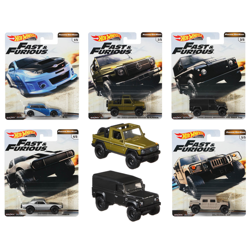 AUSWAHL: Hot Wheels GBW75 - Fast & Furious: Furious Off-Road - Auto Offroad SUV