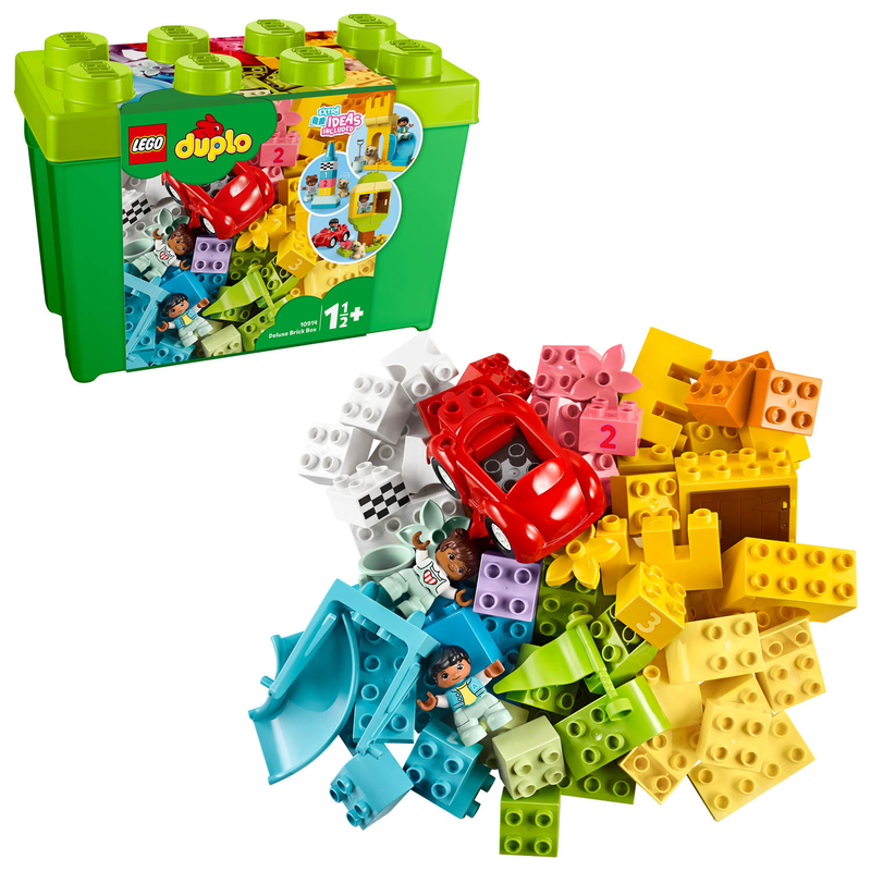 LEGO DUPLO 10914 - Deluxe Steinebox - Bausteine Bauklötze Set 85 Steine