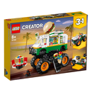 LEGO Creator 31104 - Burger-Monster-Truck - 3-in-1 Set Geländewagen Imbisswagen