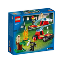 LEGO City 60247 - Waldbrand - Feuerwehrauto Buggy Feuerwehrmann