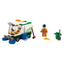 LEGO City 60249 - Straßenkehrmaschine - Straßenkehrer Müllauto Straßenreiniger