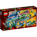 LEGO NINJAGO 71709 - Jay und Lloyds Power-Flitzer - Speeder-Jet Ninja-Bike