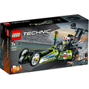 LEGO Technic 42103 - Dragster Rennauto mit Rückziehmotor - Hot Rod 2-in-1 Auto
