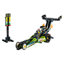 LEGO Technic 42103 - Dragster Rennauto mit Rückziehmotor - Hot Rod 2-in-1 Auto
