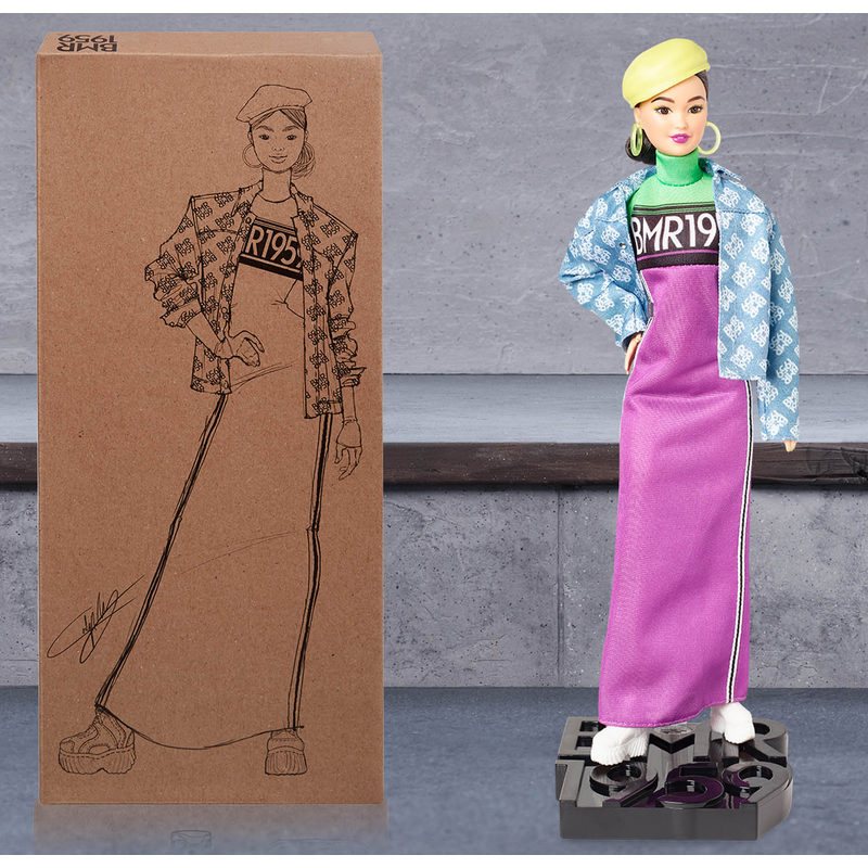 Mattel GHT95 - BMR1959: Barbie-Puppe Brünett - Sammelpuppe Asiatin