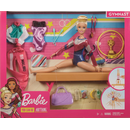 Mattel GJM72 - Barbie Turn-Spielset mit Puppe - Sportlerin Barren-Turnerin Doll