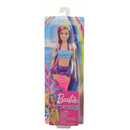 Mattel GJK08 - Barbie Dreamtopia Meerjungfrau Puppe Pinkes und blaues Haar