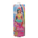 Mattel GJK11 - Barbie Dreamtopia Meerjungfrau Puppe Türkises- und pinkes Haar