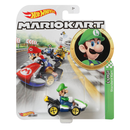 Mattel GLP37 - Hot Wheels Mario Kart Replica 1:64 Die-Cast Luigi