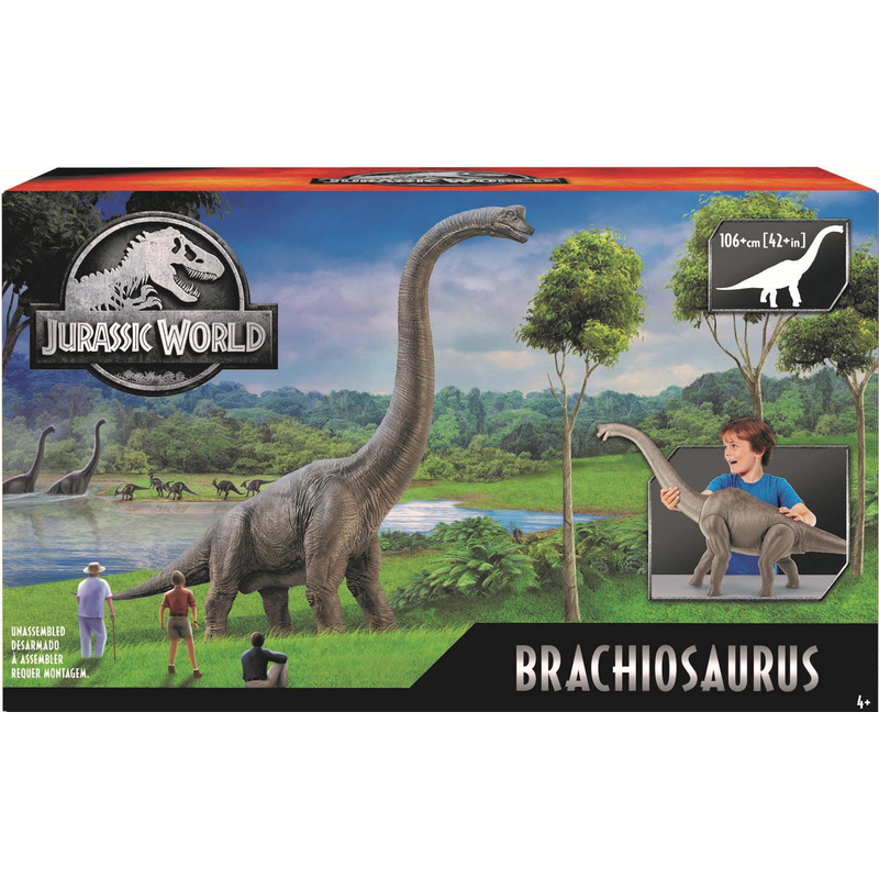 Mattel GNC31 - Jurassic World Brachiosaurus - Dinosaurier Dino