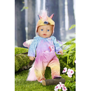BABY born Kuschelanzug Einhorn 43 cm - Puppenkleidung Regenbogenfarben - Zapf
