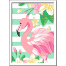 Ravensburger Malen nach Zahlen 28512 - Think Pink - Serie E Malset Flamingo