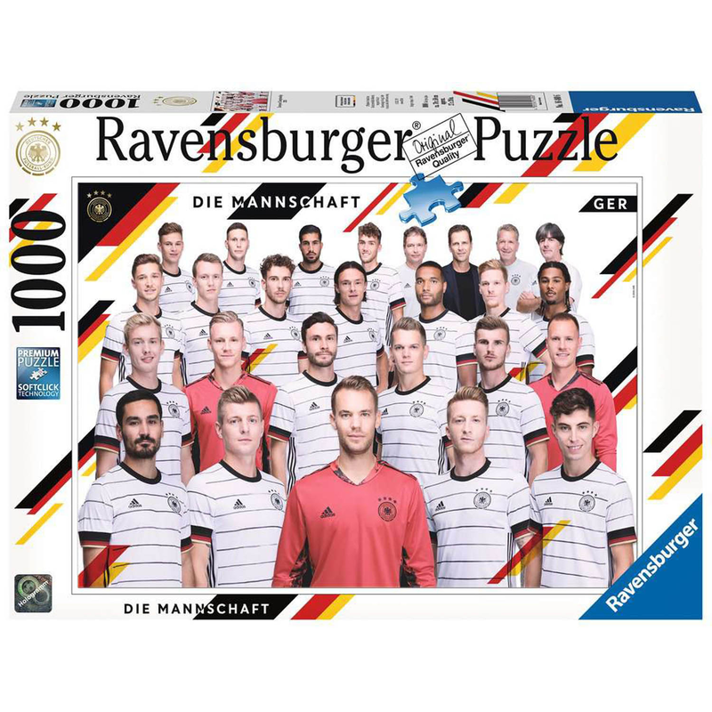 Ravensburger Puzzle: 1000 Teile - European Championship 2020 - EM Kader Rarität