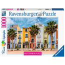 Ravensburger Puzzle: 1000 Teile - Mediterranean Spain - Spanien Häuser Puzzel