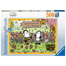 Ravensburger Puzzle: 500 Teile - Bienenliebe - Sheepworld Sprüche Liebe Puzzel