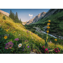 Ravensburger Puzzle: 1000 Teile - Im Garten Eden - Berge Natur Alpen Puzzel