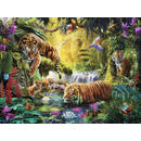 Ravensburger Puzzle: 1500 Teile - Idylle am Wasserloch - Tiger Dschungel Puzzel