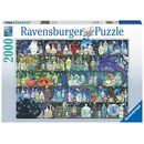 Ravensburger Puzzle: 2000 Teile - Der Giftschrank - Fantasy Zaubertränke Puzzel