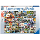 Ravensburger Puzzle: 3000 Teile - 99 Bulli Moments - Collage VW Bulli T1 Puzzel