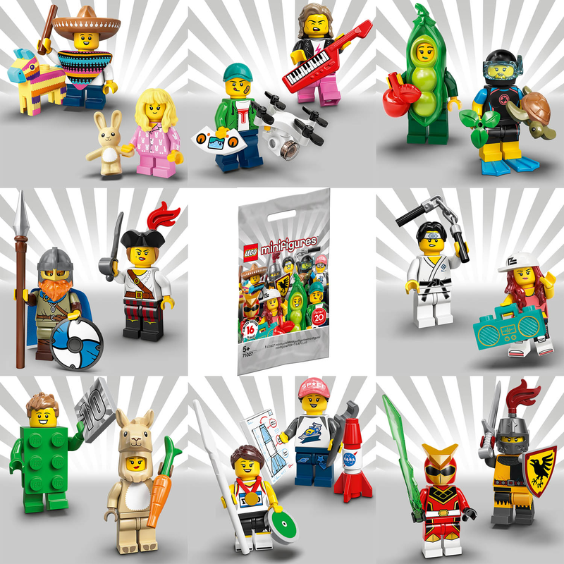 AUSWAHL: LEGO 71027 - Minifiguren Serie 20 - Minifigures Sammelfiguren