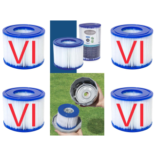 Bestway 60311 - Filterkartusche Gr. 6 / VI - Ersatzfilter...