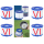 Bestway 60311 - Filterkartusche Gr. 6 / VI - Ersatzfilter LAY-Z-SPA Whirlpool - 4er Set