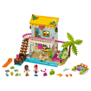 LEGO Friends 41428 - Strandhaus mit Tretboot - Ferienhaus am Meer Urlaub Sommer