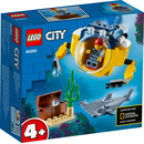 LEGO City 60263 - Mini-U-Boot fr Meeresforscher - Forschungs-Boot Hai Meer