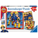 Ravensburger Puzzle: 3 x 49 Teile - Unser Held Sam - Feuerwehrmann Sam Puzzel