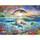 Ravensburger Puzzle: 300 Teile - Delfinparadies - Delfine Kinderpuzzle Puzzel