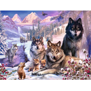 Ravensburger Puzzle: 2000 Teile - Wölfe im Schnee - Erwachsenenpuzzle Puzzel
