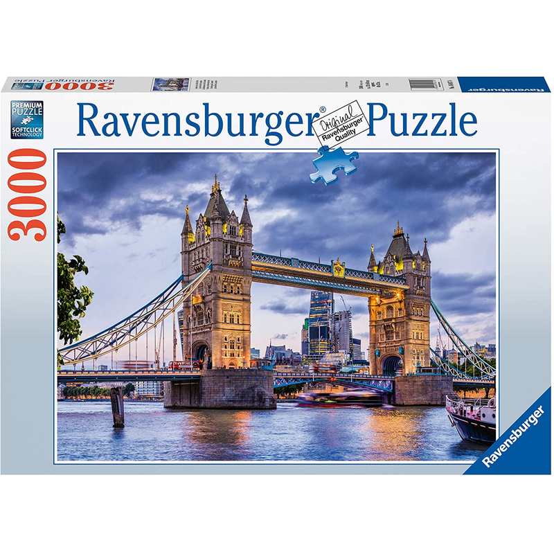 Ravensburger Puzzle: 3000 Teile - London, du schne Stadt - Tower Bridge Puzzel