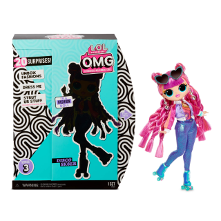 MGA Entertainment 567196E7C - L.O.L. Surprise OMG Doll Series 3- Disco Sk8er
