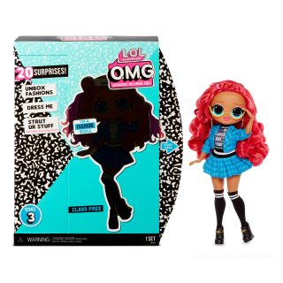 MGA Entertainment 567202E7C - L.O.L. Surprise OMG Doll Series 3- Class Prez