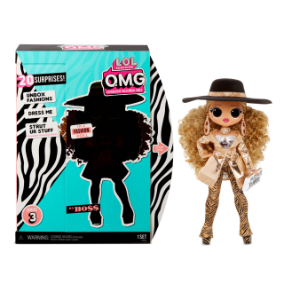 MGA Entertainment 567219E7C - L.O.L. Surprise OMG Doll Series 3- Da Boss