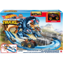 Mattel GNB05; GTL33 - Hot Wheels Monster Trucks Skorpion Beschleuniger Rennbahnset