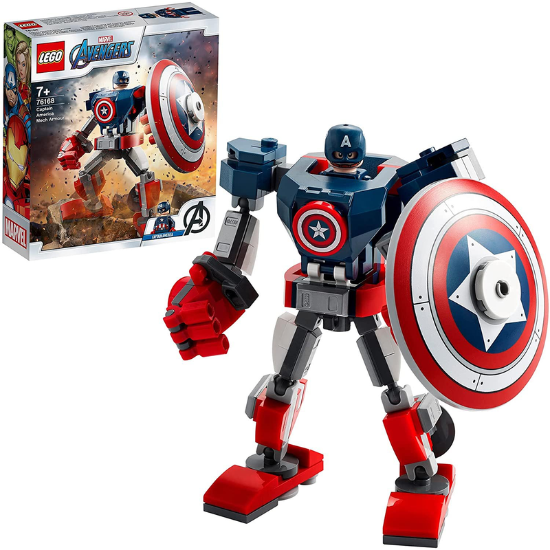 LEGO Marvel Super Heroes 76168 - Captain America Mech