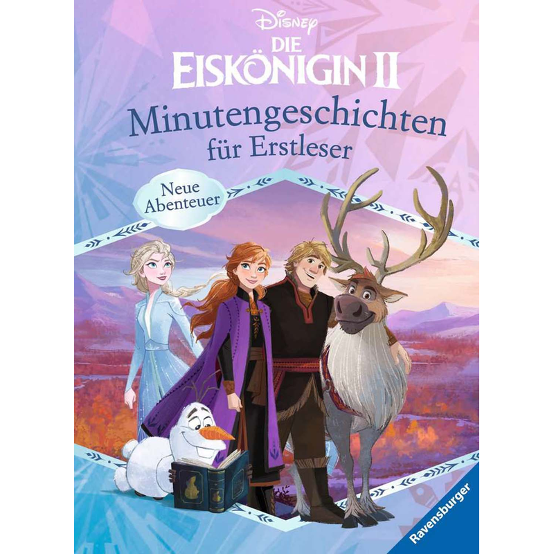 Ravensburger 49621 - Disney Die Eiskönigin 2: Minutengeschichten für Erstleser